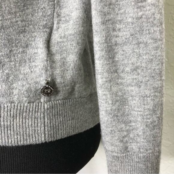 Scotch & Soda Maison Scotch gray wool cashmere sweater size P or Extra Small XS - Picture 8 of 15